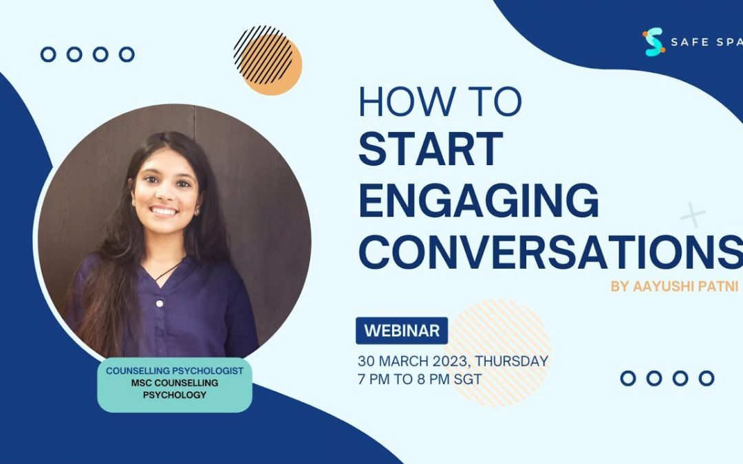How to start engaging conversations by Aayushi Patni